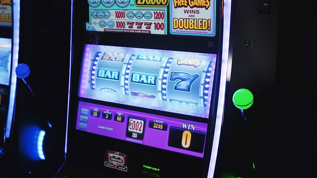 Frosted casino online caliente interface concept with slot game lighting